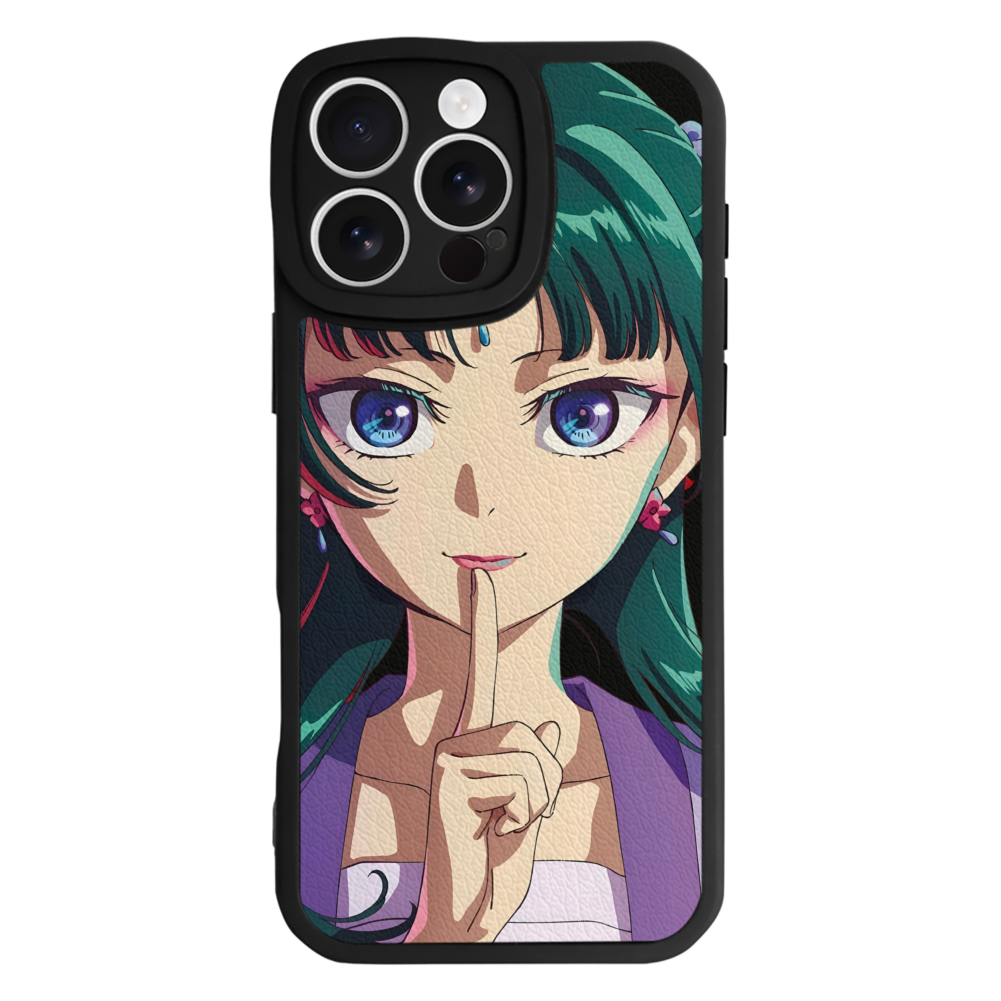 （画像用） 薬屋のひとりごと The Apothecary Diaries 【iPhone 16シリーズ対応】シリコンスマホケース（レザー調） 材質：シリコン